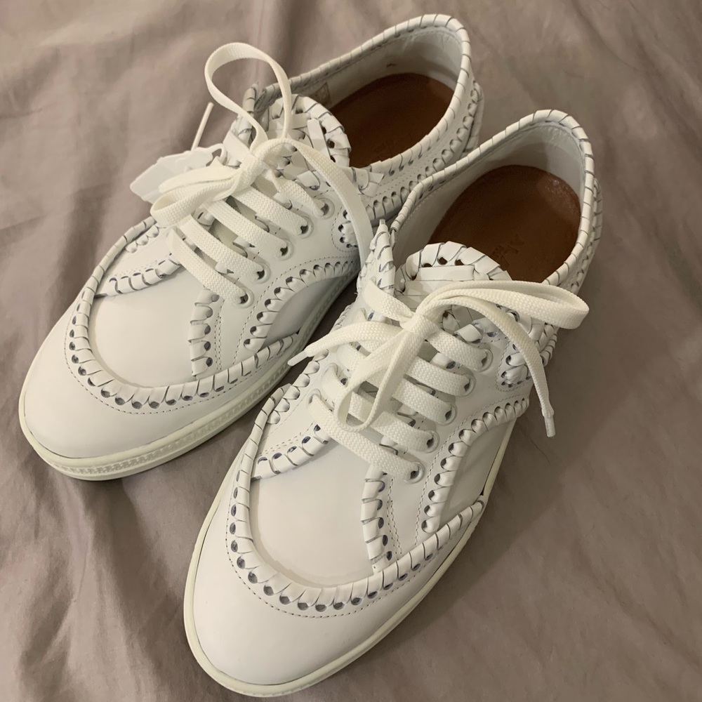 alaia whip stitch sneakers sz 41